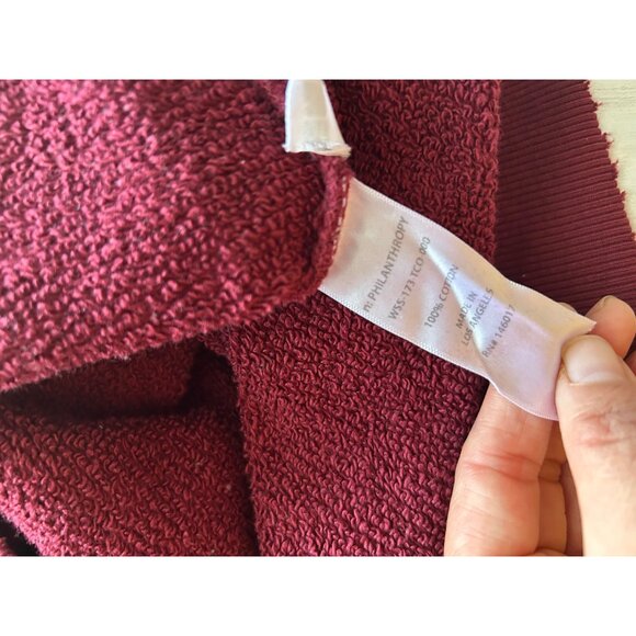 N:PHILANTHROPY Large Distressed Cutout Shoulder Sweater - Picture 11 of 13